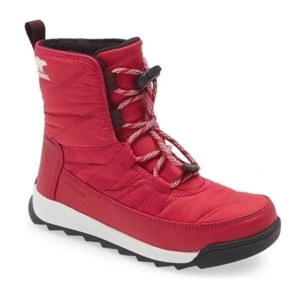 SOREL Whitney II Short Waterproof Insulated Boot, Toddler Size 12, Red, NWT‎